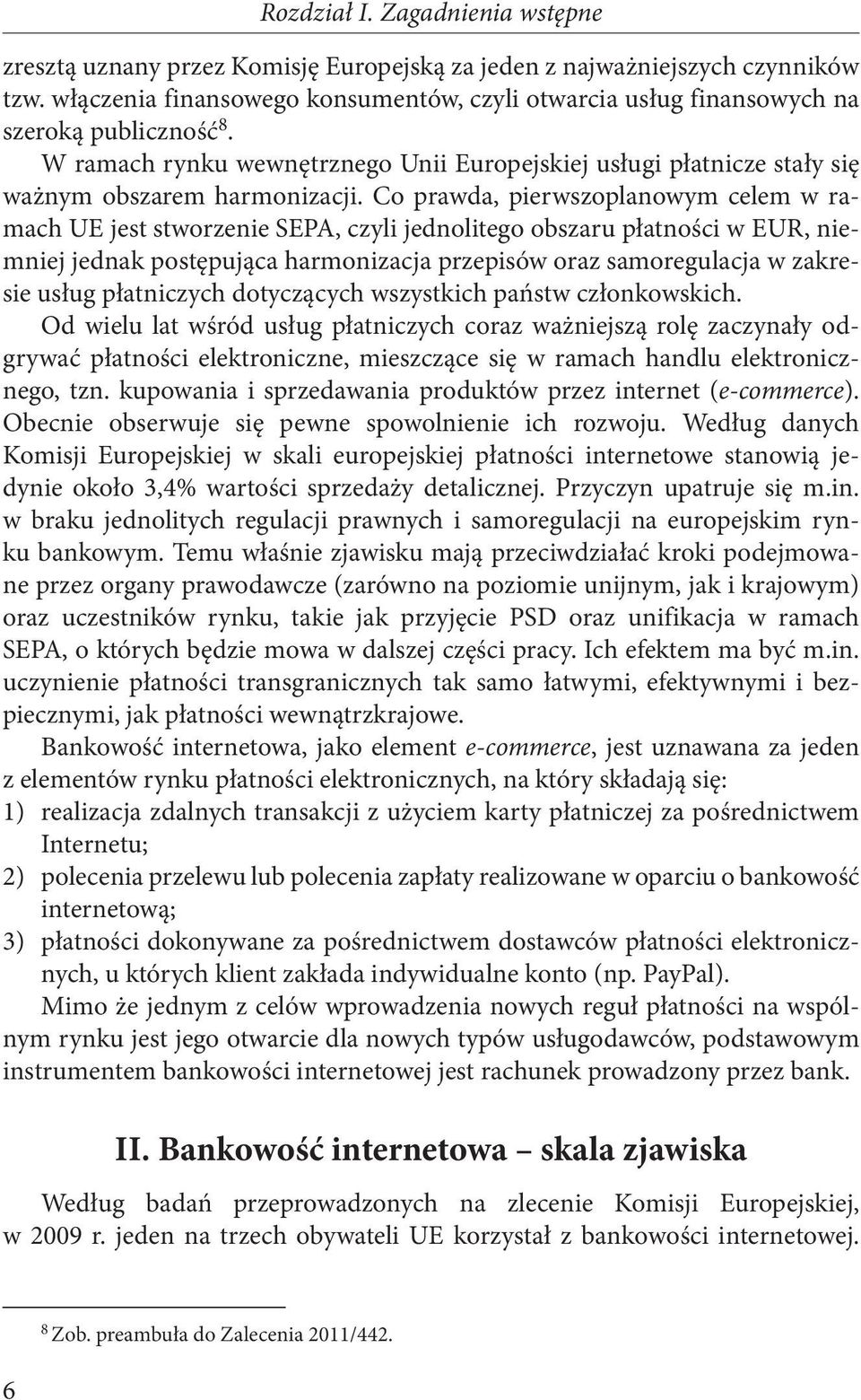 Co prawda, pierwszoplanowym celem w ramach UE jest stworzenie SEPA, czyli jednolitego obszaru płatności w EUR, niemniej jednak postępująca harmonizacja przepisów oraz samoregulacja w zakresie usług