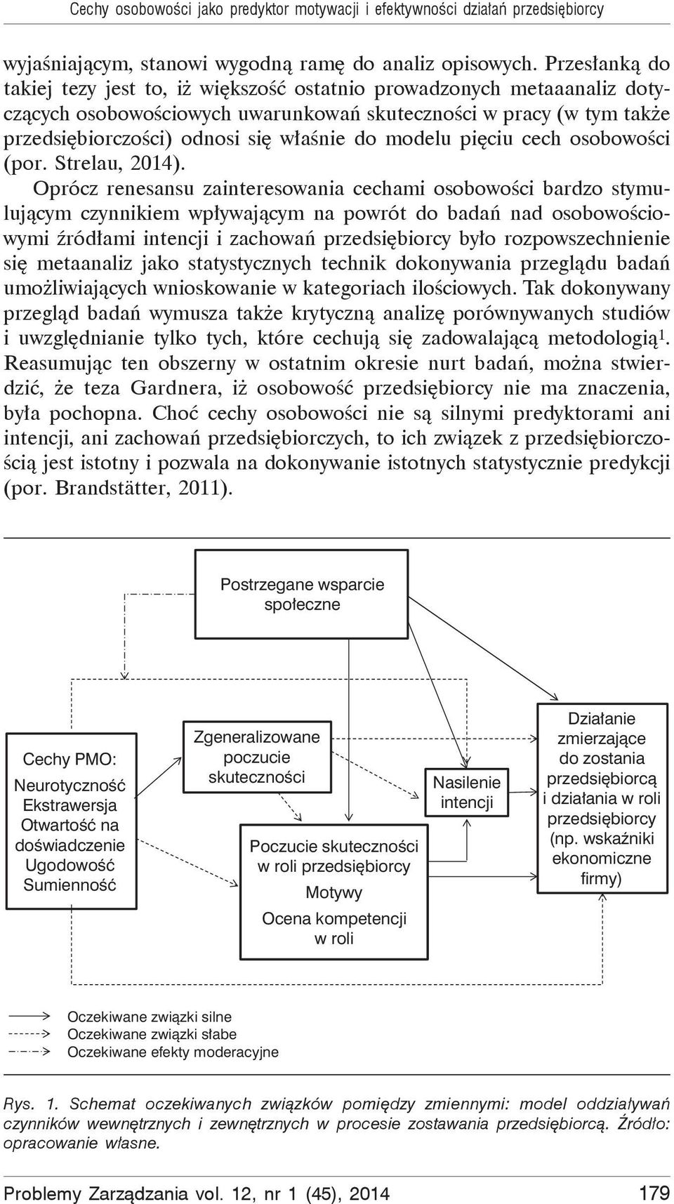 pi ciu cech osobowo ci (por. Strelau, 2014).