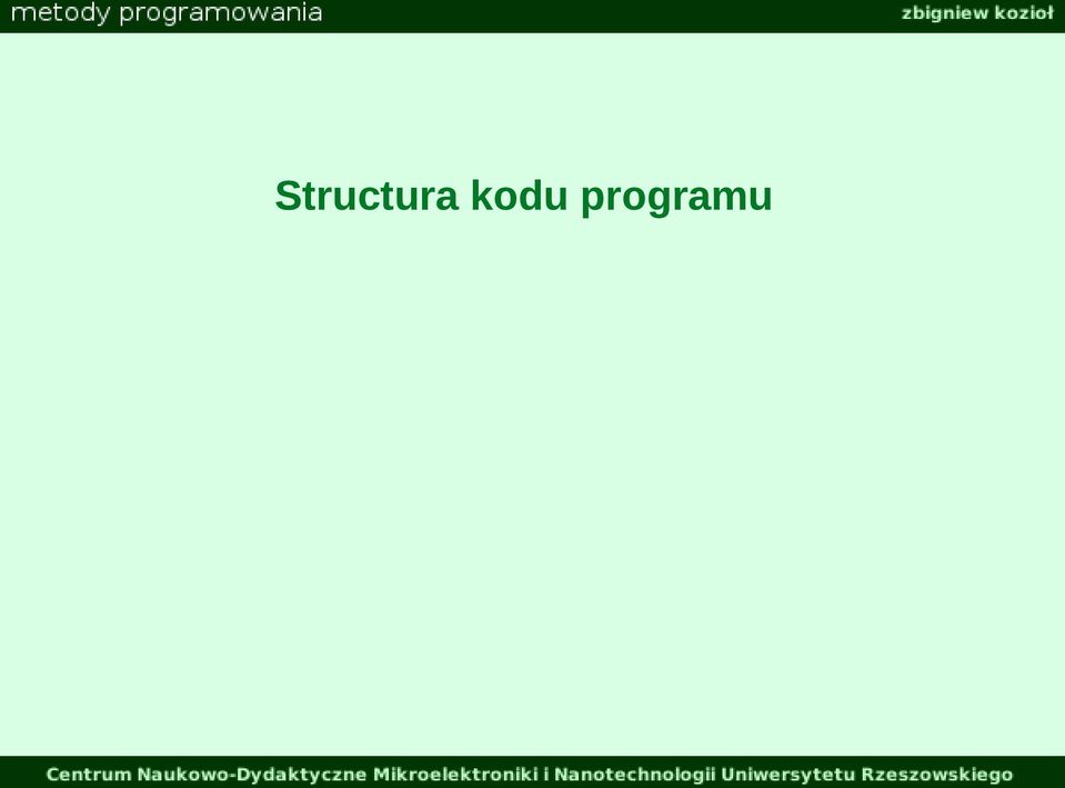 programu