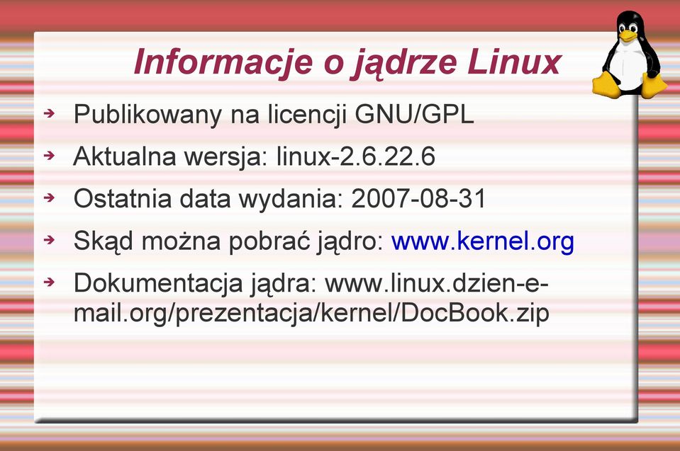 6 Ostatnia data wydania: 2007-08-31 Skąd można pobrać