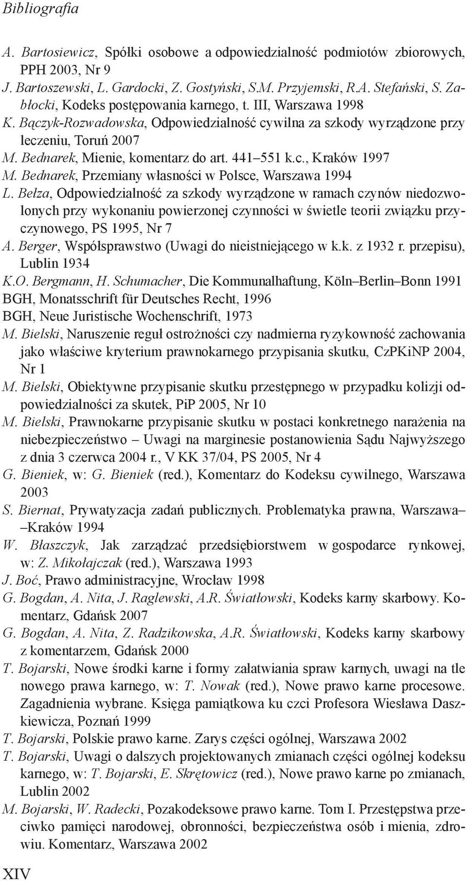 441 551 k.c., Kraków 1997 M. Bednarek, Przemiany własności w Polsce, Warszawa 1994 L.