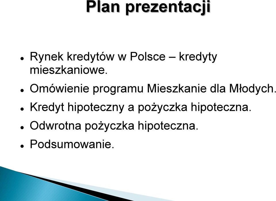 Omówienie programu Mieszkanie dla Młodych.