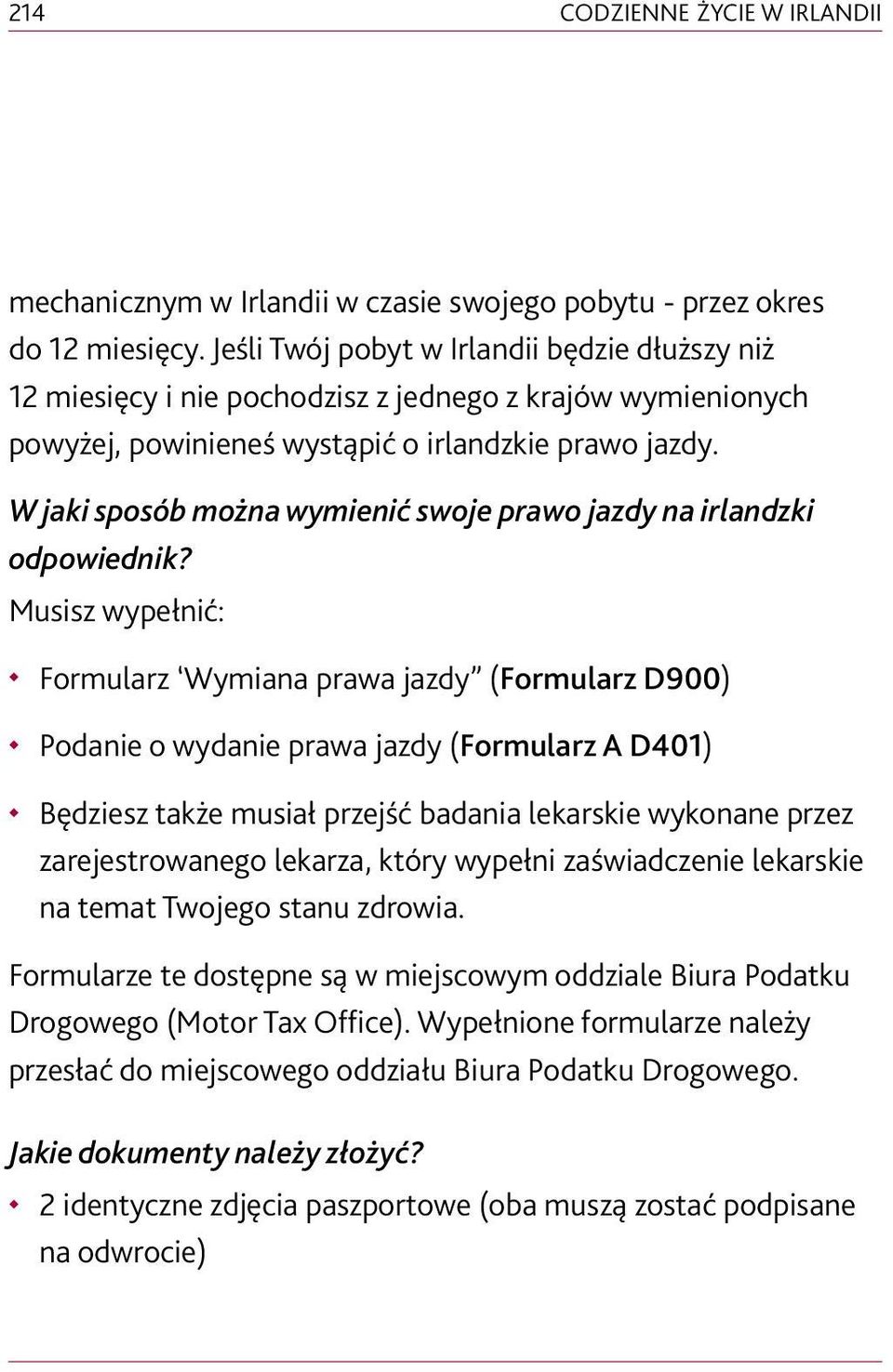 W jaki sposób można wymienić swoje prawo jazdy na irlandzki odpowiednik?