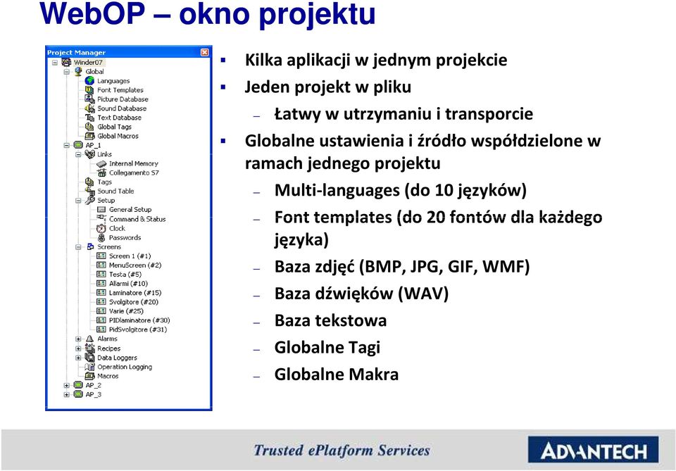 projektu Multi-languages (do 10 języków) Font templates (do 20 fontów dla każdego