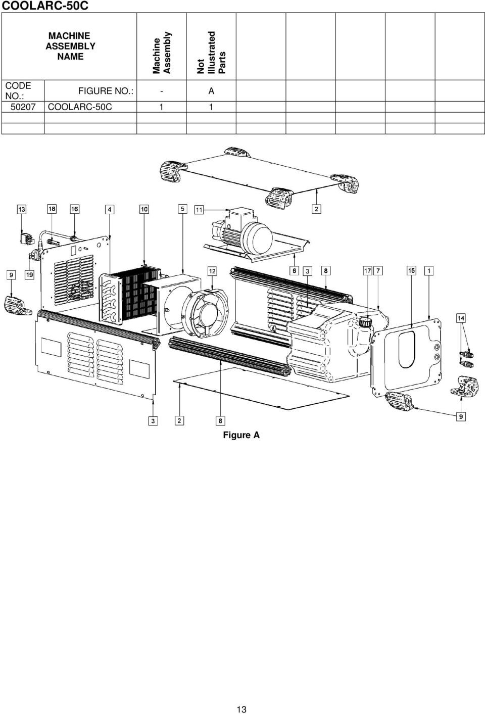 Illustrated Parts CODE NO.