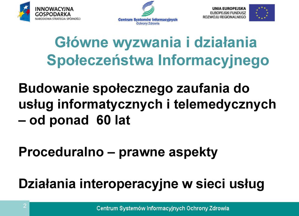 usług informatycznych i telemedycznych od ponad 60