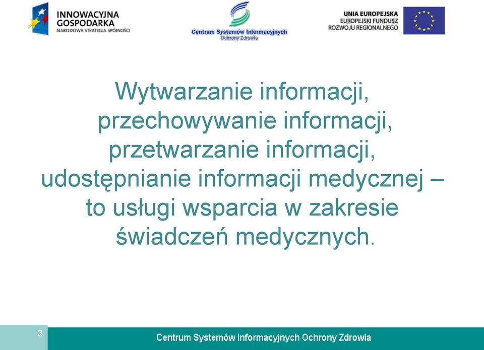 udostępnianie informacji medycznej to