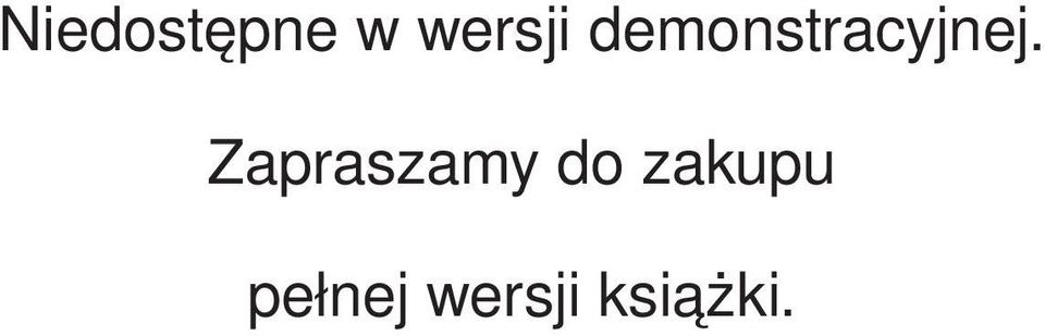 Zapraszamy do zakupu