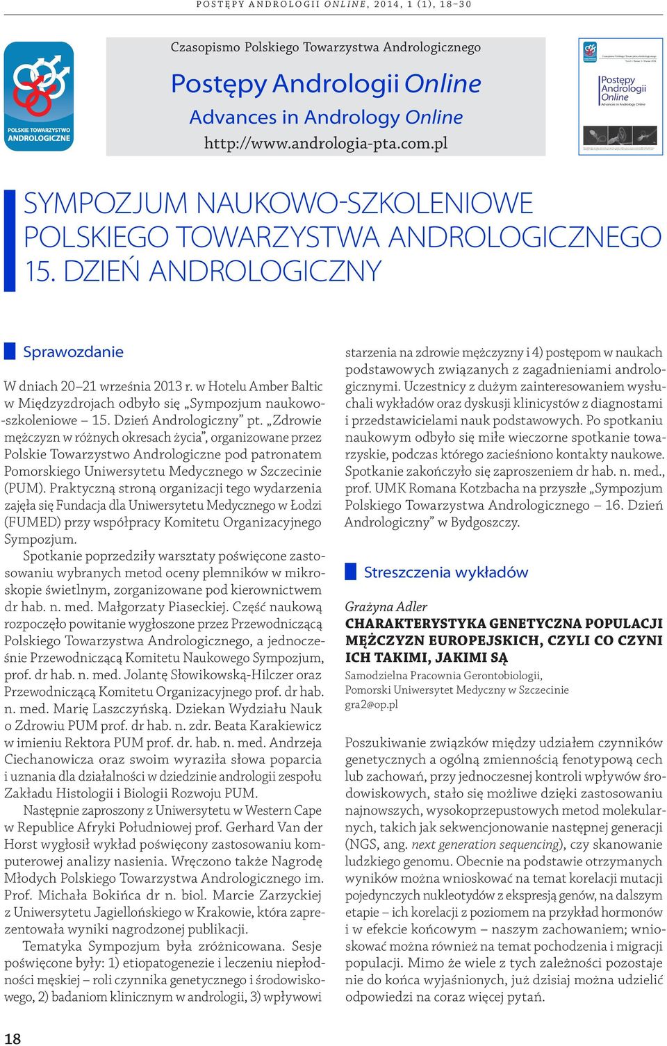 Andrology Online http://www.andrologia-pta.com.