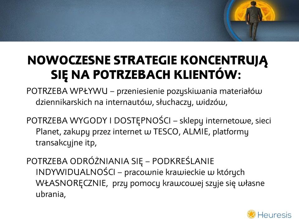 internetowe, sieci Planet, zakupy przez internet w TESCO, ALMIE, platformy transakcyjne itp, POTRZEBA