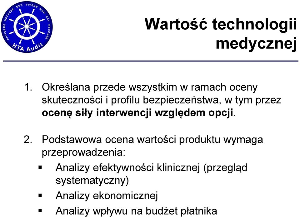 tym przez ocenę siły interwencji względem opcji. 2.