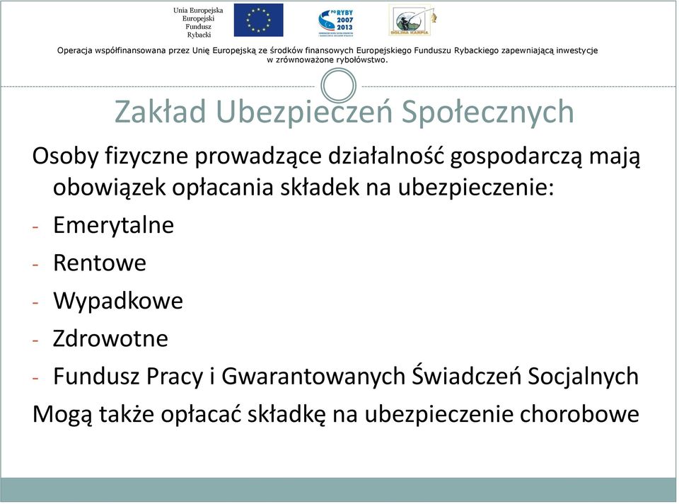 Emerytalne - Rentowe - Wypadkowe - Zdrowotne - Pracy i Gwarantowanych