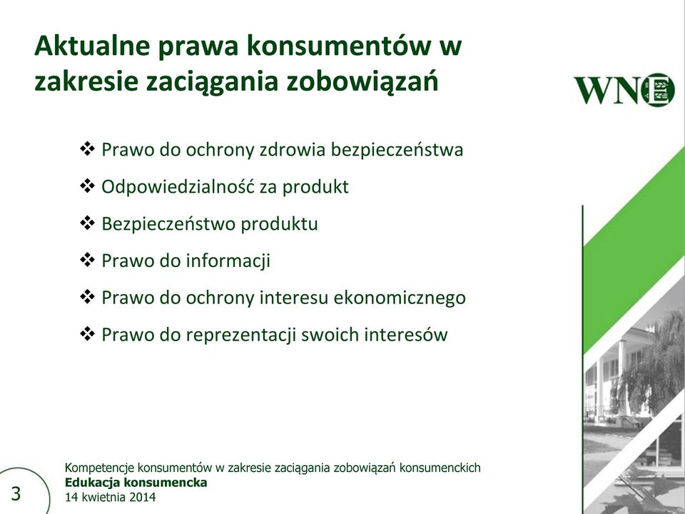 produkt Bezpieczeństwo produktu Prawo do informacji Prawo do