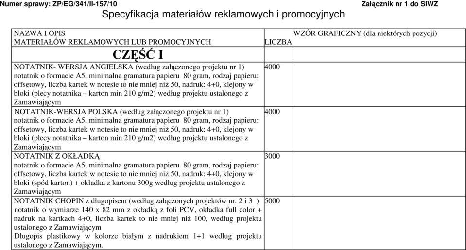 (plecy notatnika karton min 210 g/m2) według projektu ustalonego z Zamawiającym NOTATNIK-WERSJA POLSKA  (plecy notatnika karton min 210 g/m2) według projektu ustalonego z Zamawiającym NOTATNIK Z