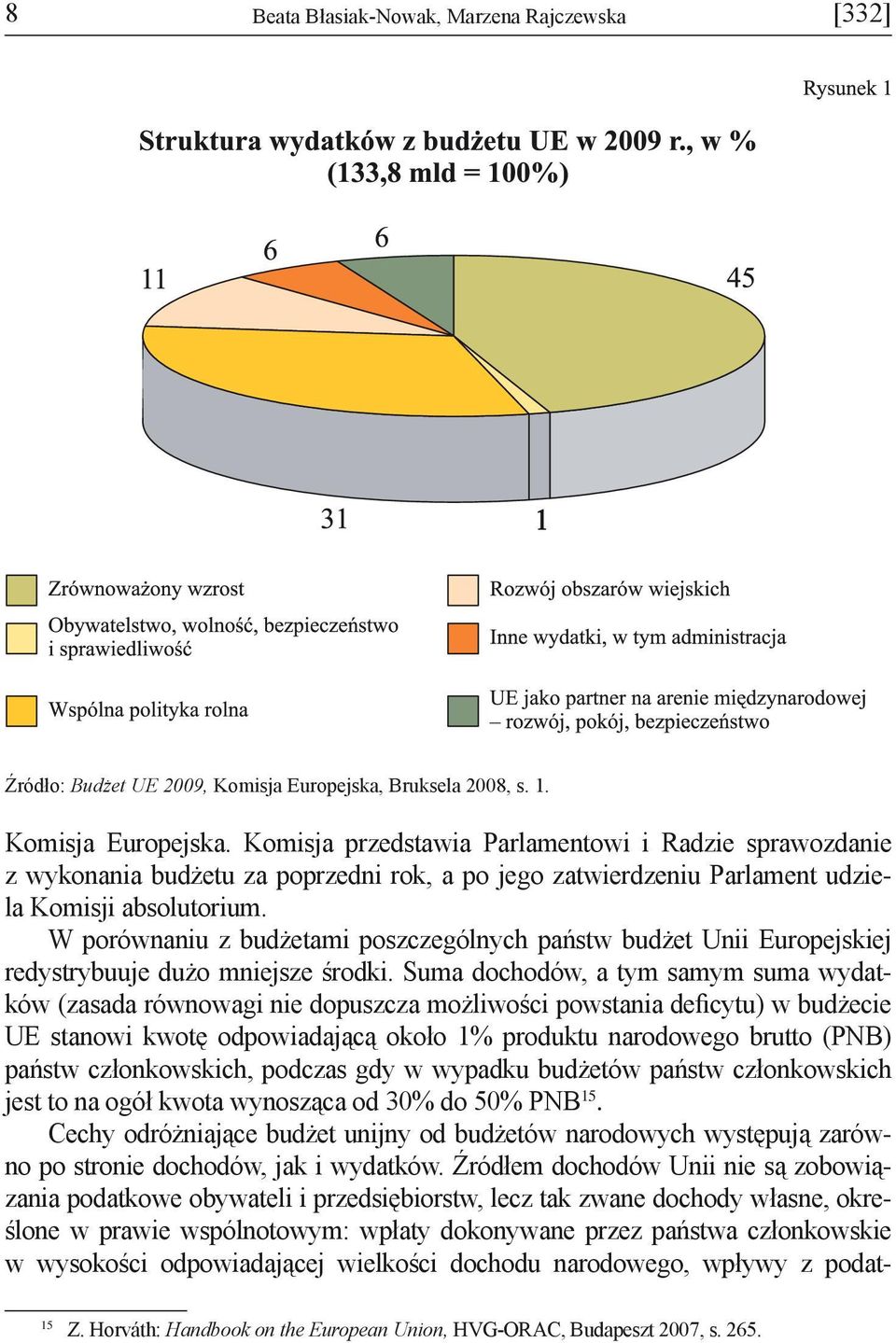 W porównaniu z budżetami poszczególnych państw budżet Unii Europejskiej redystrybuuje dużo mniejsze środki.