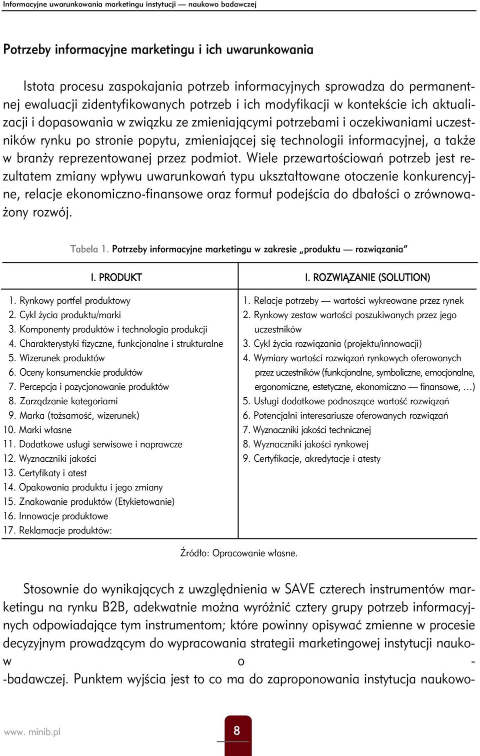 zmieniającej się technologii informacyjnej, a także w branży reprezentowanej przez podmiot.