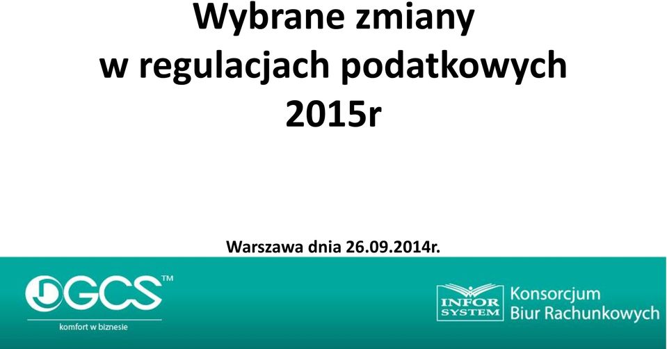 podatkowych 2015r