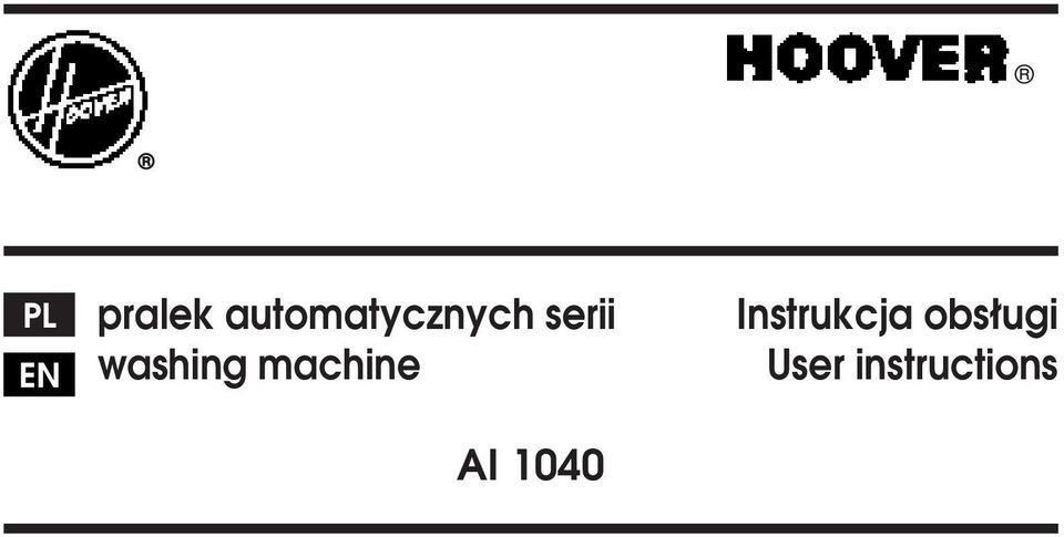 washing machine AI 1040