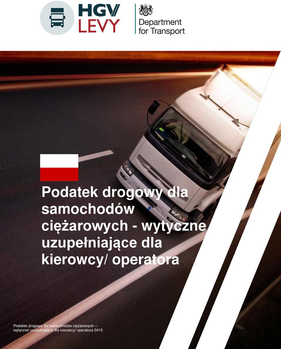 Podatek drogowy dla samochodów ciężarowych 