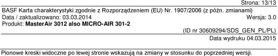 stronie wskazują na zmiany