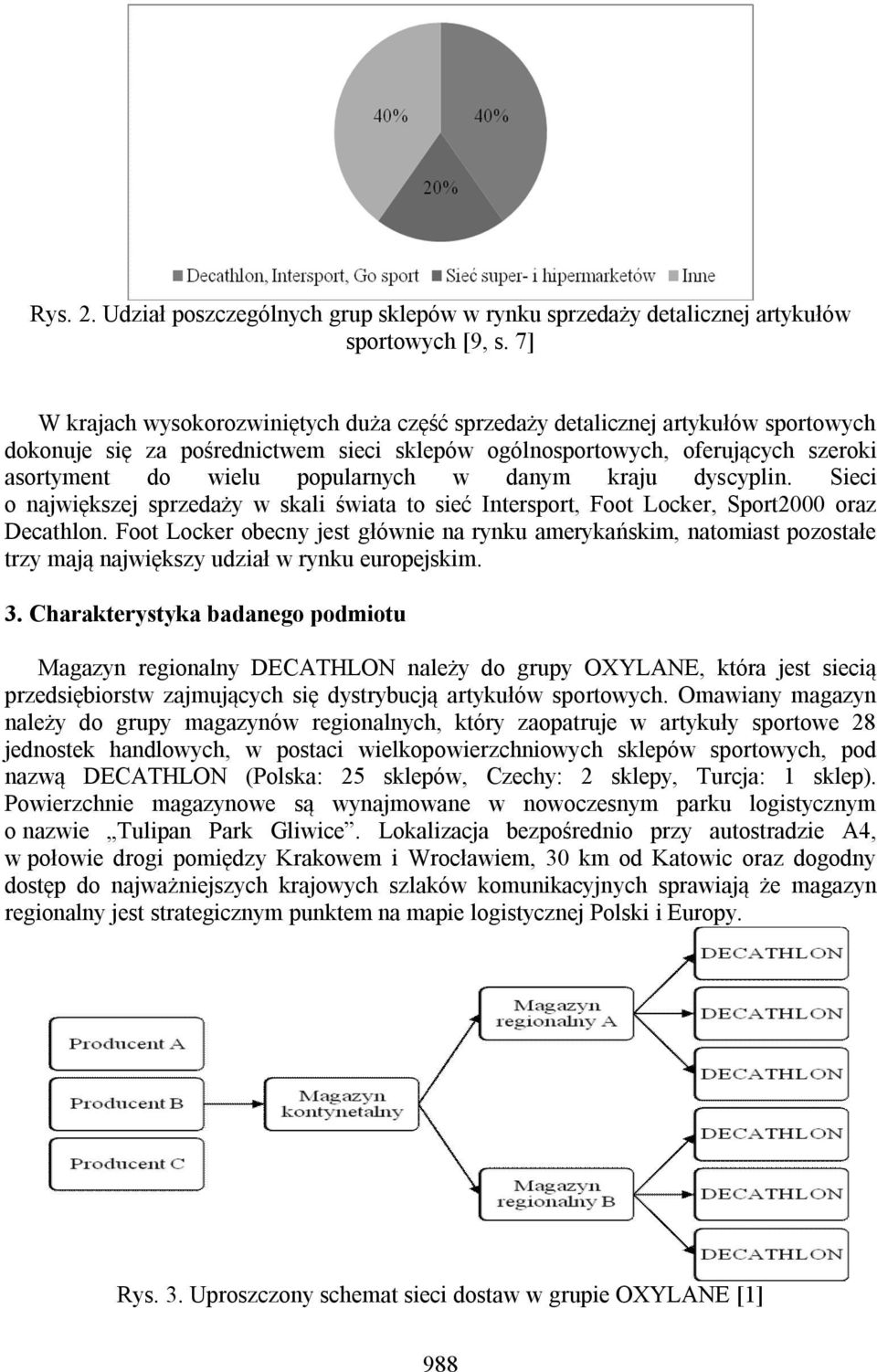 w danym kraju dyscyplin. Sieci o największej sprzedaży w skali świata to sieć Intersport, Foot Locker, Sport2000 oraz Decathlon.