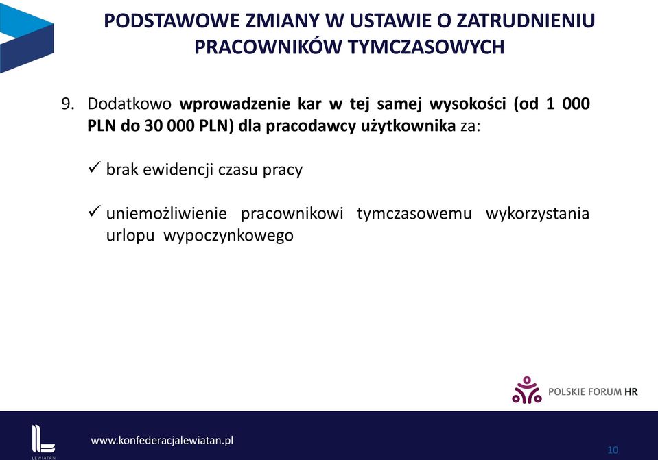 000 PLN) dla pracodawcy użytkownika za: brak ewidencji czasu pracy