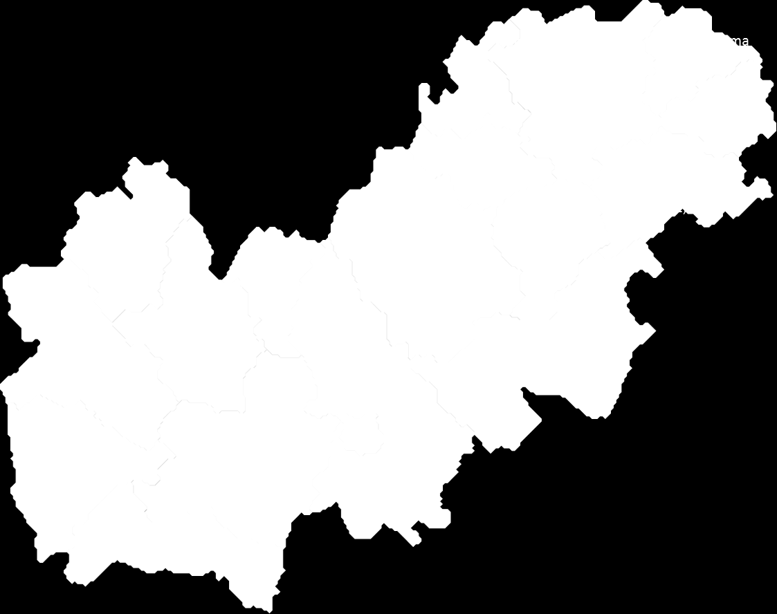 Str. 05 Dane dotyczące powiatów i gmin b) Podregion chojnicki (powiaty chojnicki, człuchowski, kościerski) Liczba przypadków i zapadalność Powiat Liczba