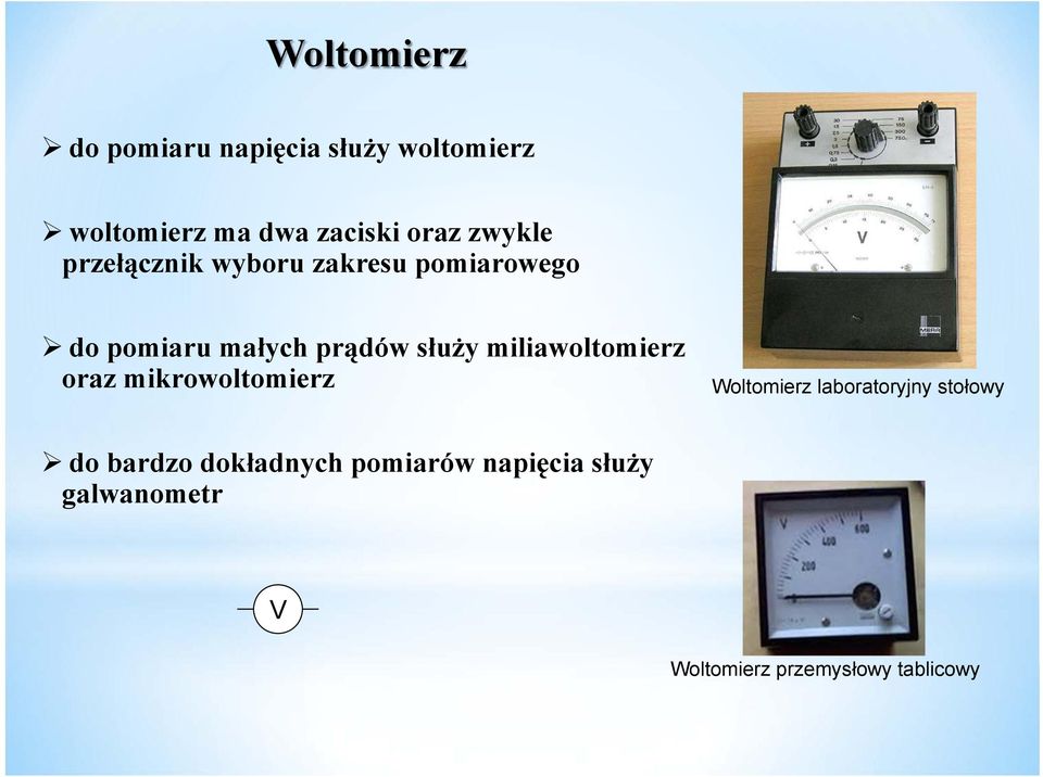 miliawoltomierz oraz mikrowoltomierz Woltomierz laboratoryjny stołowy do bardzo