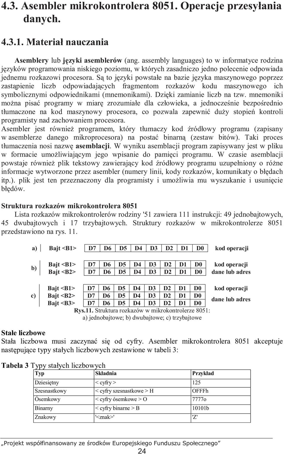 Są to języki powstałe na bazie języka maszynowego poprzez zastąpienie liczb odpowiadających fragmentom rozkazów kodu maszynowego ich symbolicznymi odpowiednikami (mnemonikami).