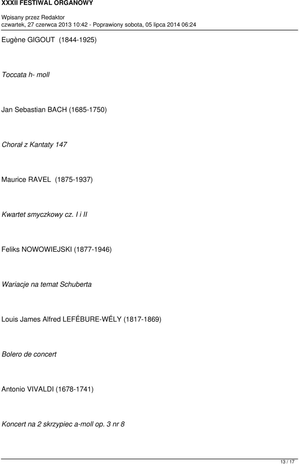 I i II Feliks NOWOWIEJSKI (1877-1946) Wariacje na temat Schuberta Louis James Alfred