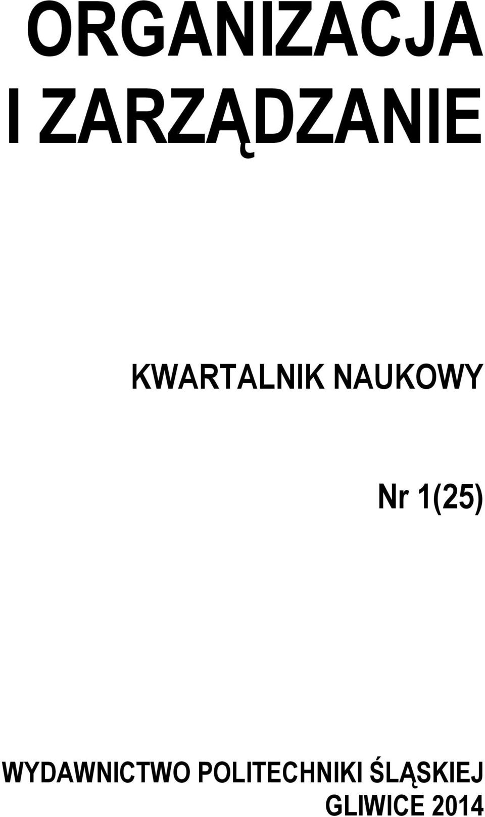 NAUKOWY Nr 1(25)