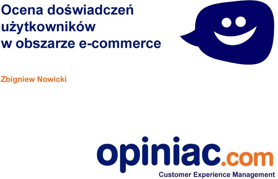 e-commerce Zbigniew