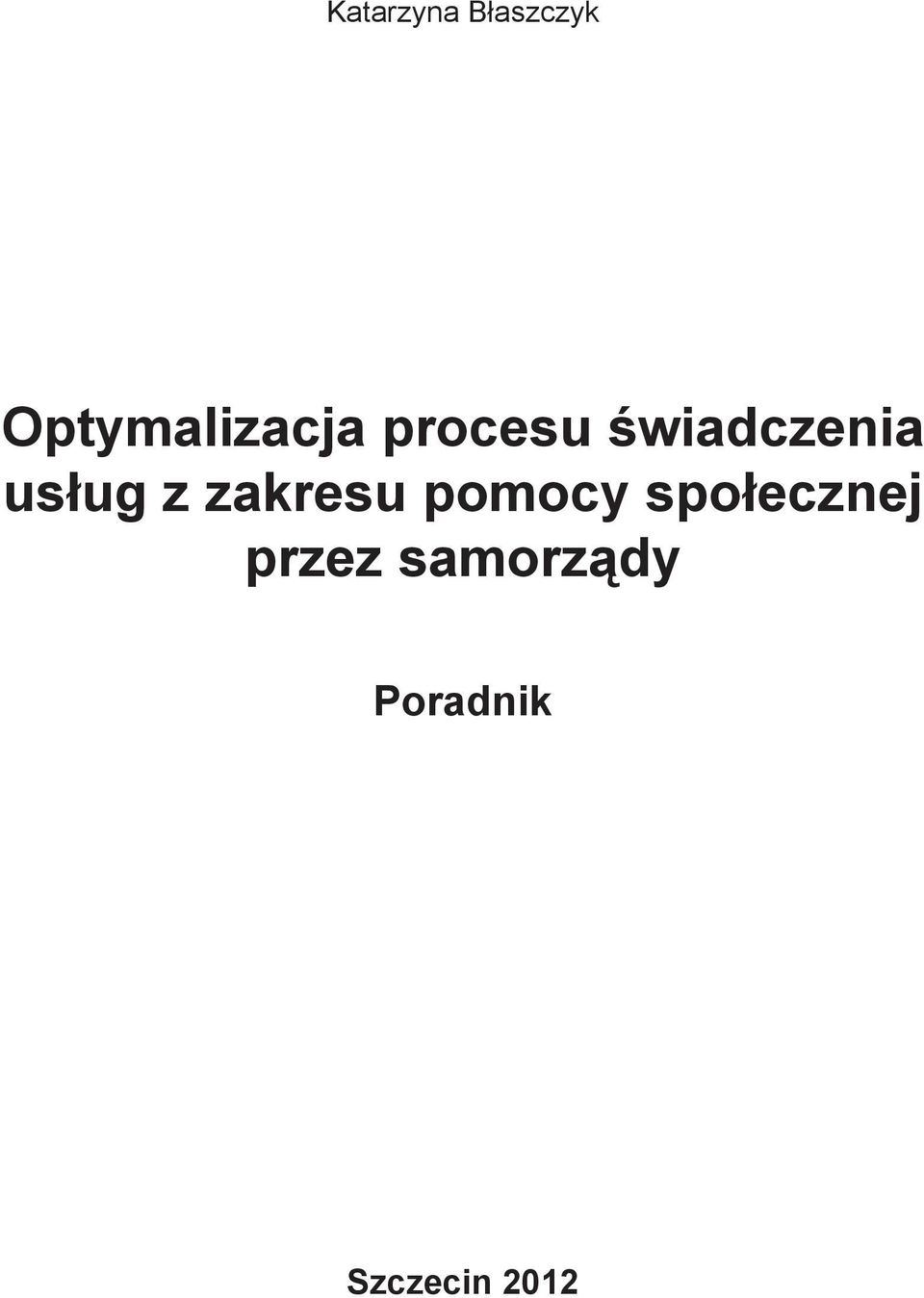 świadczenia usług z zakresu