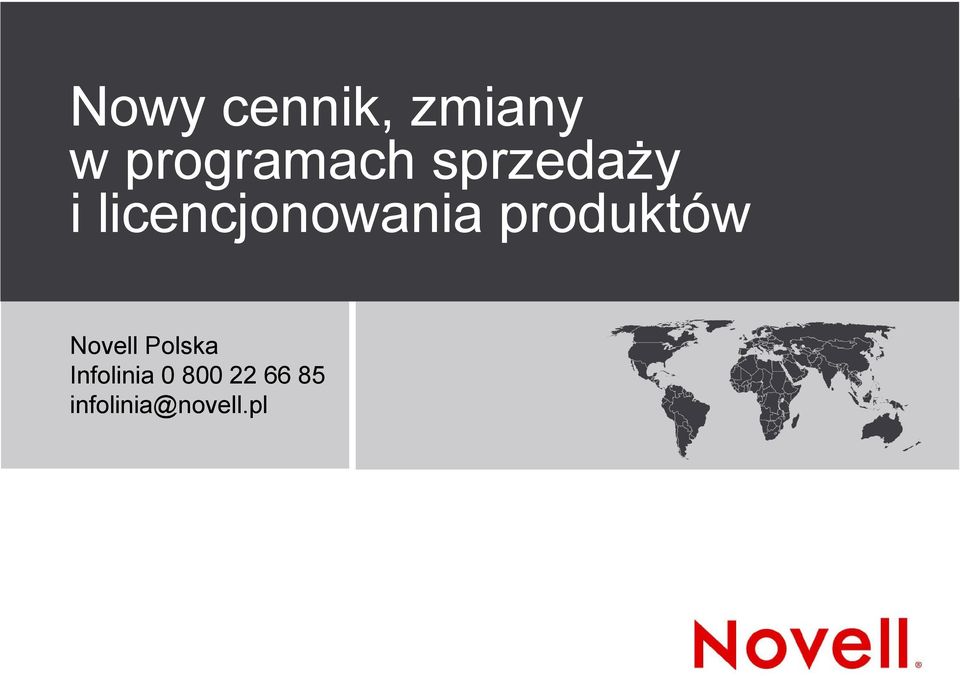 produktów Novell Polska