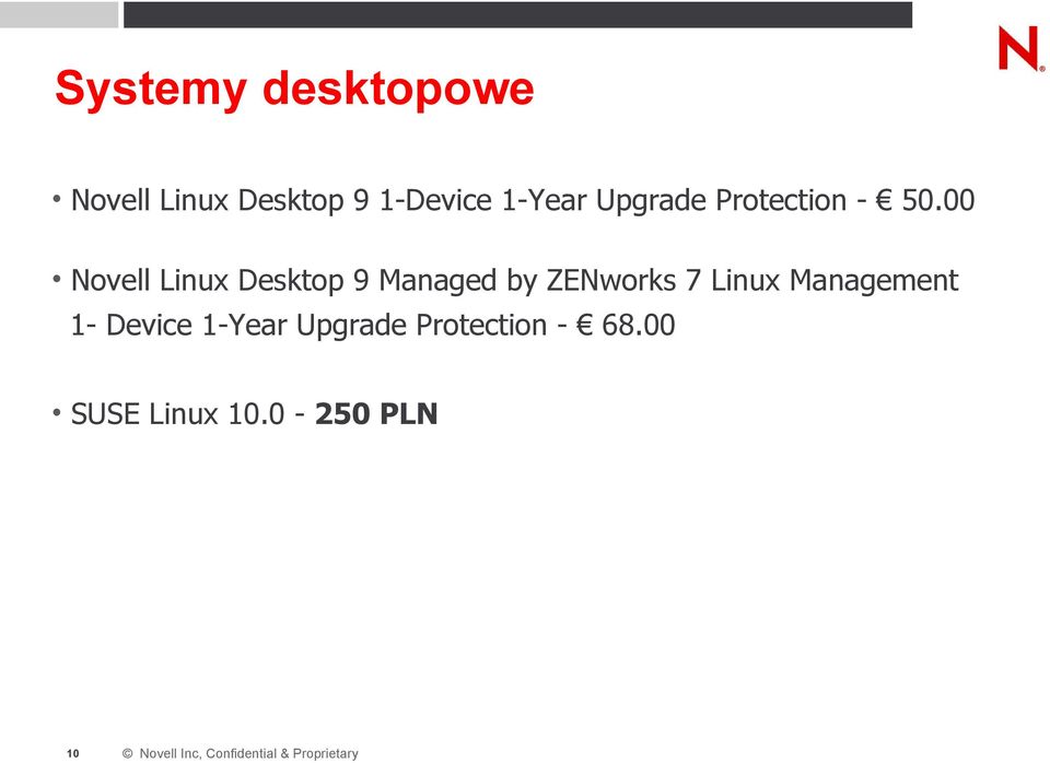 00 Novell Linux Desktop 9 Managed by ZENworks 7 Linux