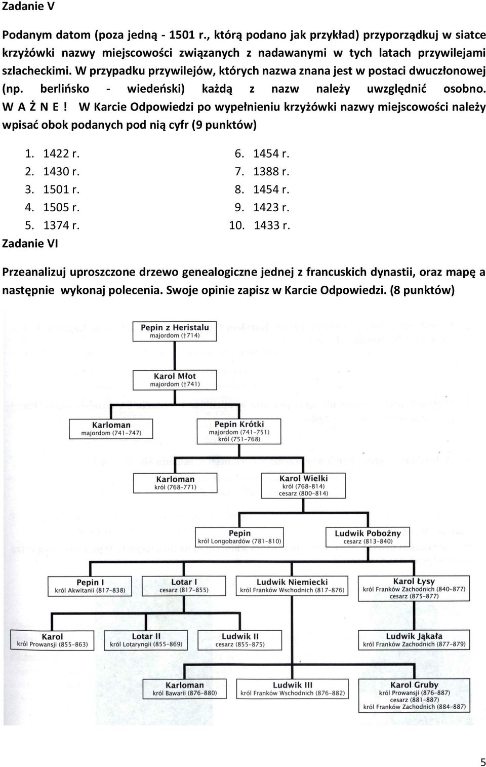 W przypadku przywilejów, których nazwa znana jest w postaci dwuczłonowej (np. berlińsko - wiedeński) każdą z nazw należy uwzględnić osobno. W A Ż N E!