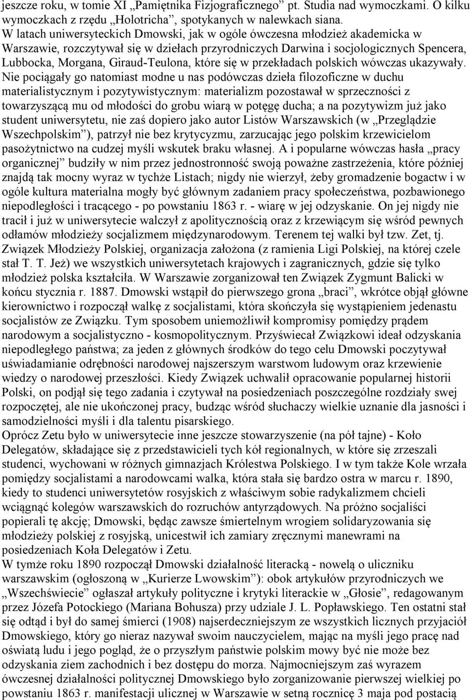 Giraud-Teulona, które się w przekładach polskich wówczas ukazywały.