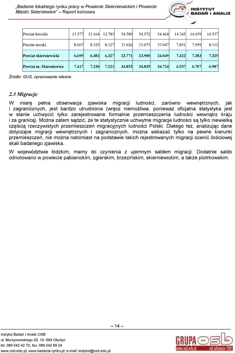 3 Migracje W miarę pełna obserwacja zjawiska migracji ludności, zarówno wewnętrznych, jak i zagranicznych, jest bardzo utrudniona (wręcz niemoŝliwa, poniewaŝ oficjalna statystyka jest w stanie