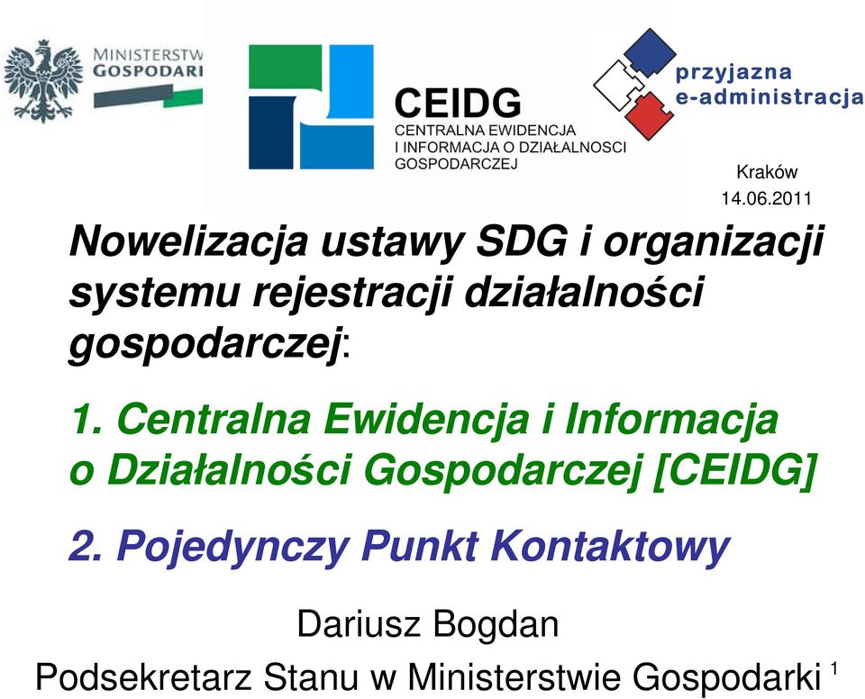 Centralna Ewidencja i Informacja o Działalności Gospodarczej