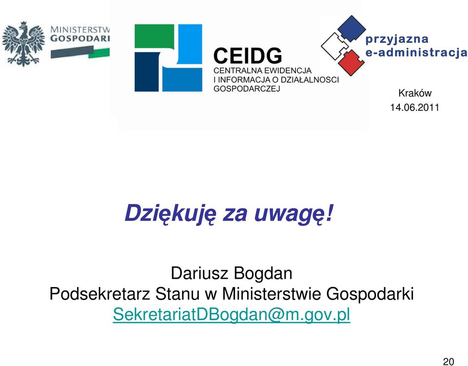 Dariusz Bogdan Podsekretarz