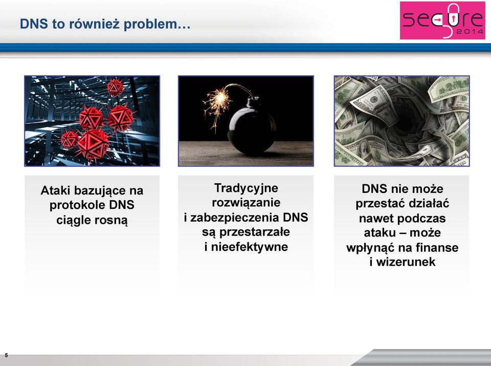 DNS są przestarzałe i nieefektywne DNS nie może przestać