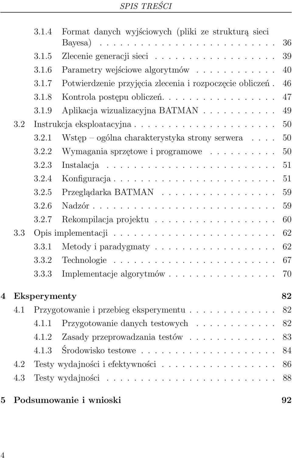 2 Instrukcja eksploatacyjna..................... 50 3.2.1 Wstęp ogólna charakterystyka strony serwera.... 50 3.2.2 Wymagania sprzętowe i programowe.......... 50 3.2.3 Instalacja......................... 51 3.