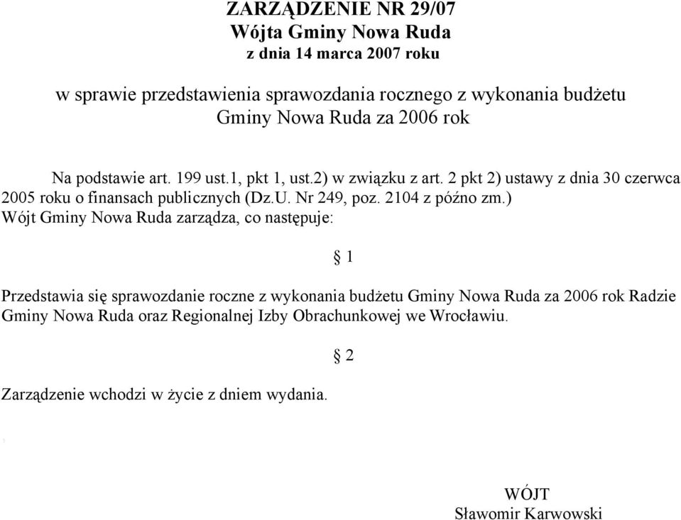 Nr 249, poz. 2104 z późno zm.