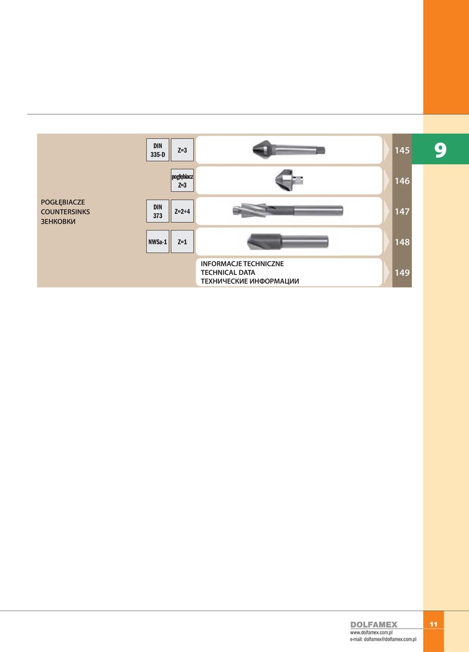 INFORMACJE TECHNICZNE TECHNICAL DATA ТЕХНИЧЕСКИЕ