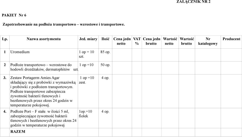 Zestaw Portagerm Amies Agar składający się z probówki z wymazówką i probówki z podłożem transportowym.