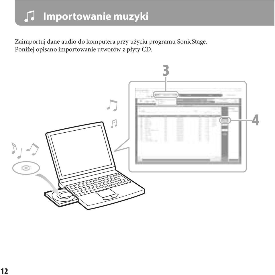 programu SonicStage.