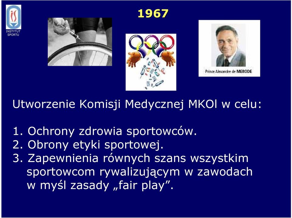 Obrony etyki sportowej. 3.