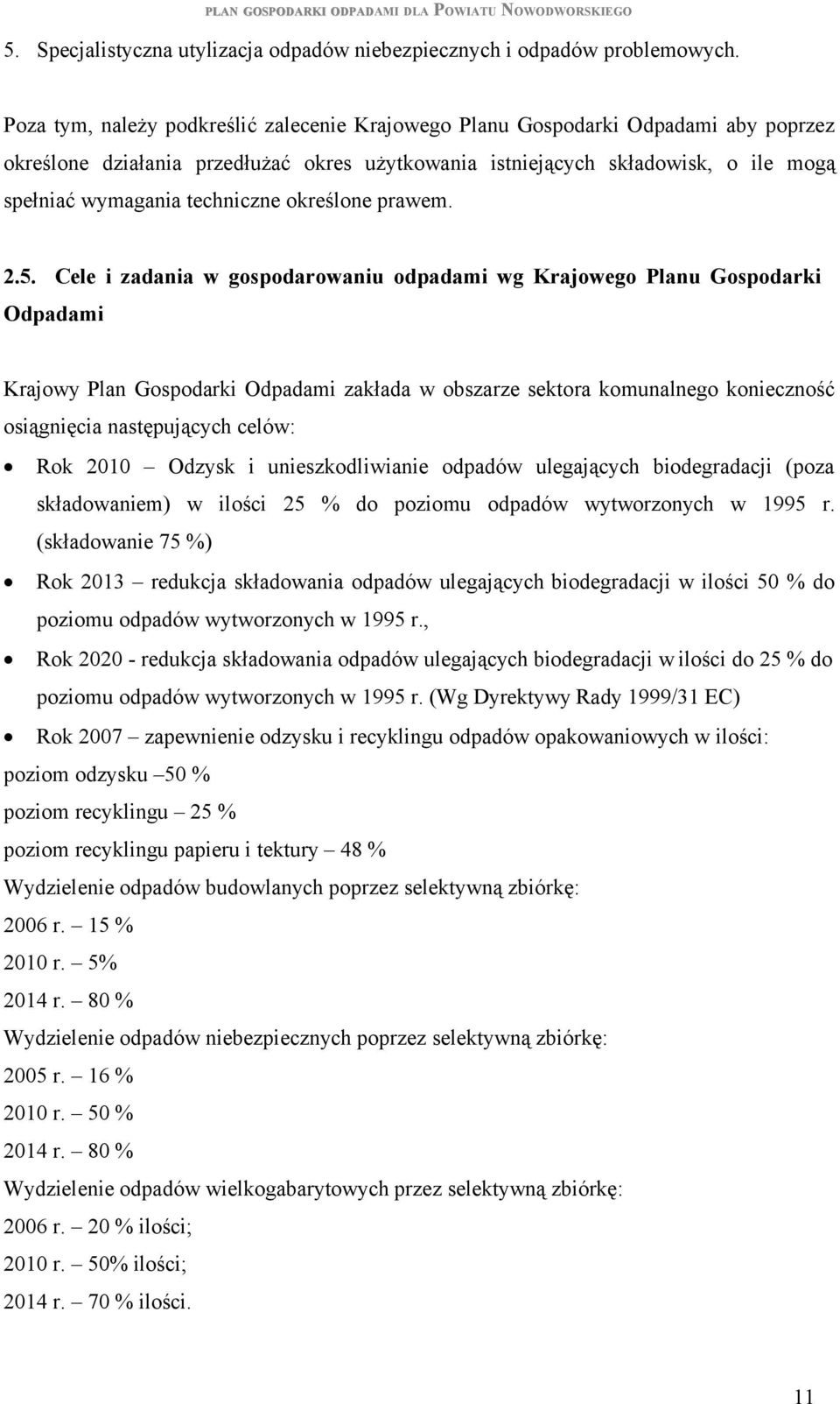 techniczne określone prawem. 2.5.