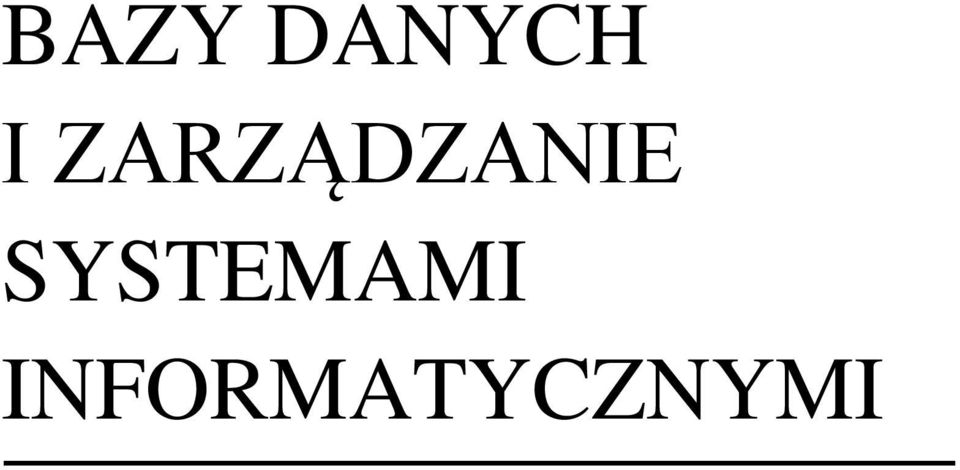 ZARZĄDZANE