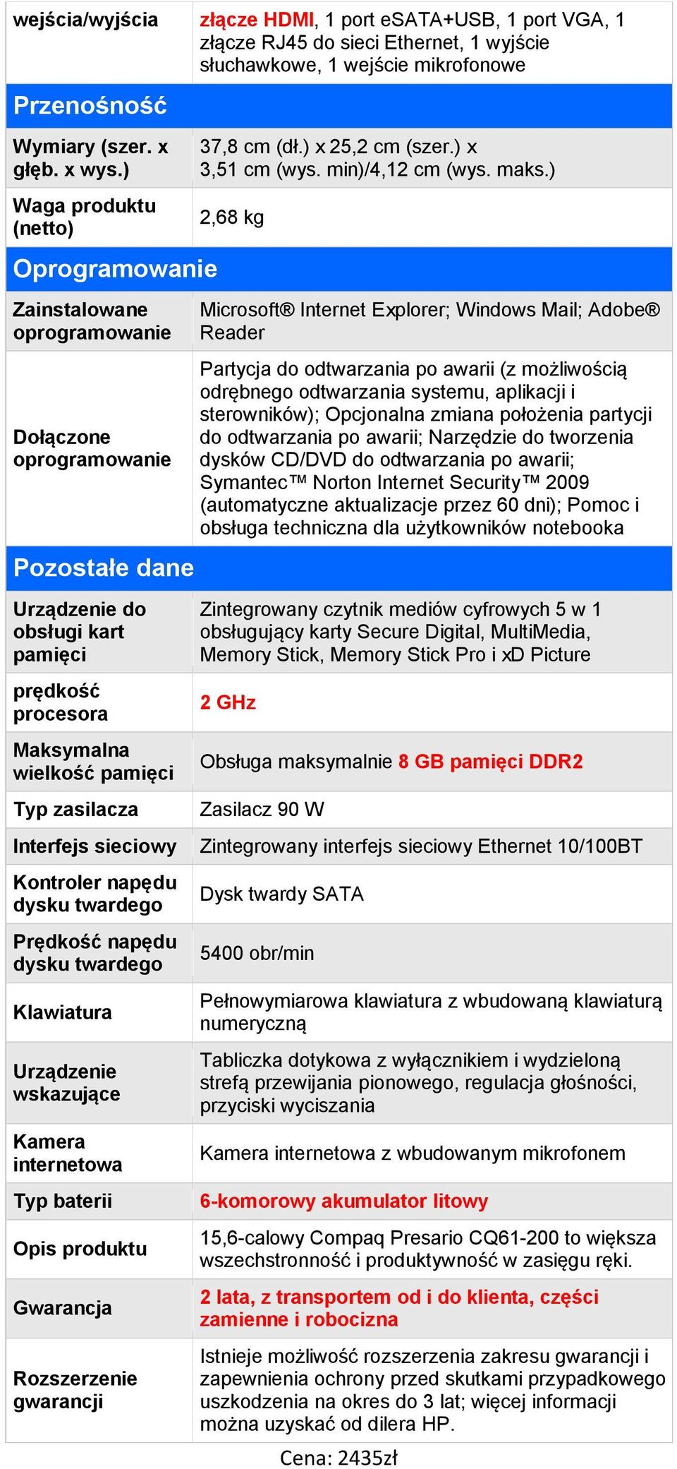 zasilacza 37,8 cm (dł.) x 25,2 cm (szer.) x 3,51 cm (wys. min)/4,12 cm (wys. maks.